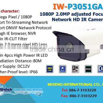 IW-P3051GA 1080P adjusted Focus Lens IP IR Camera