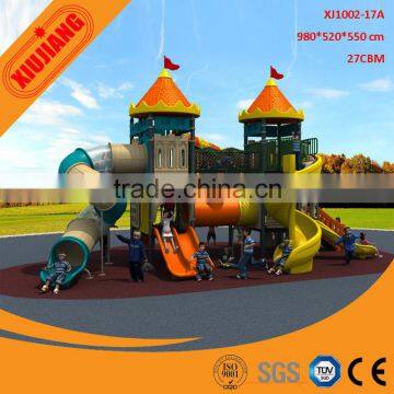 Outdoor Plastic Playground System for Kids Entertainment and Play