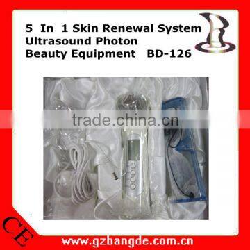 5 In 1 Skin Renewal System /Ultrasound Photon Beauty Equipment BD-126