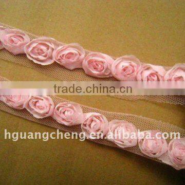 New cheap wholesale hair accessories tie dye chiffon fabric