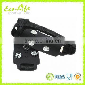 Silicone Crampons,Rubber Shoe Cover Hot Sell Ice Snow Grippers photo-3