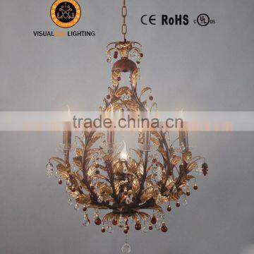 Classic Chandelier Lighting MC4380-8+1 Chandelier Light Vintage Lamp Antique Furniture