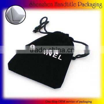 Custom Printed Velvet Pouch Printed Velvet Jewelry Pouches Green Velvet Pouch photo-5