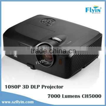 High Lumens DLP 3D 1920x1080 pixels Outdoor Digital Projector