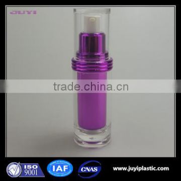 plasitc acrylic bottle for cosmetics bottle packaging