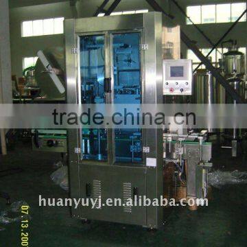 Automatic bottle labeling machine