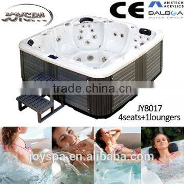 Enjoy the life familly swim spa with light and massage seat outdoor hot tub