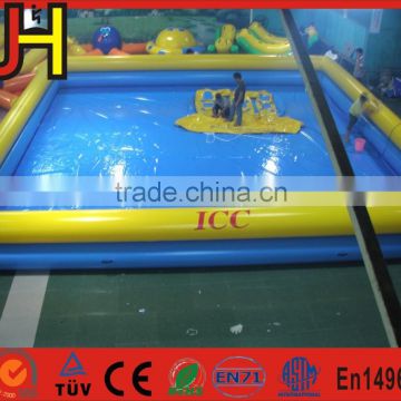 Durable 0.9mm PVC Strong Colorful Inflatable Water Walking Ball Pool For Sale