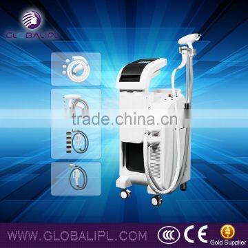 4 in 1 beauty instrument with e-light ipl rf, multifunction beauty machine