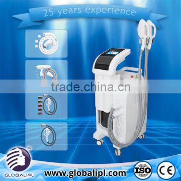 Multifuncational popular pigment deposit ipl rf cavitation beauty machine