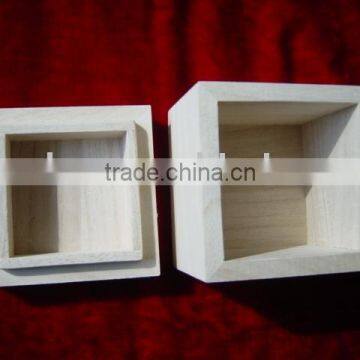 Wooden Box with Lid