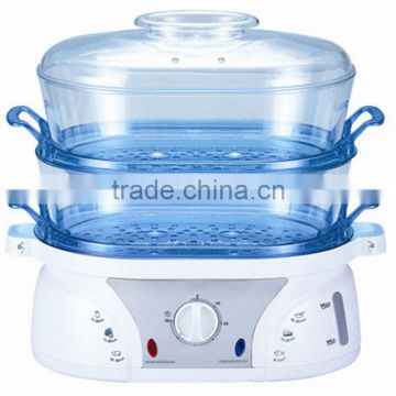 2 tier plastic food steamer