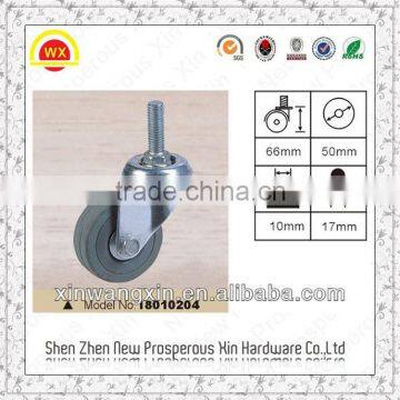 2 inch Adjustable caster wheels with brake