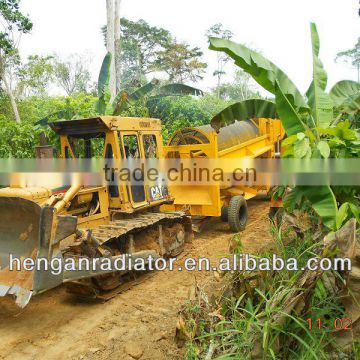 Beneficiation 5-80t/h mobile small scale mining equipment for alluvial gold