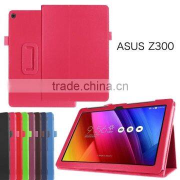 Quality Lychee Texure PU Leather Case with flip Stand For ASUS ZENPad 10 Z300C BUSINESS PROTECTIVE CASE
