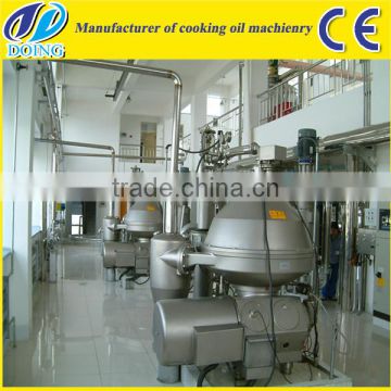 Soybean oil processing machine with extraction refining and dewaxing