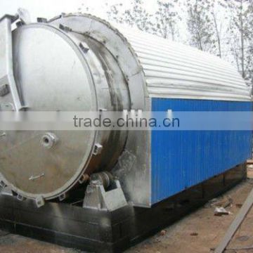 Waste tire retreating equipment (atmospheric distillation)