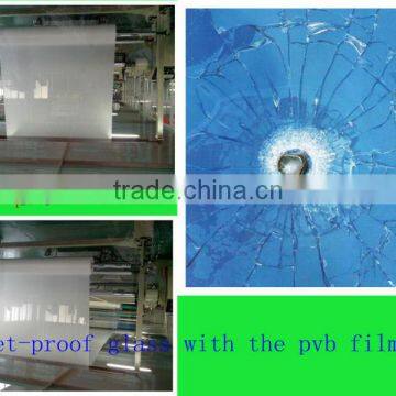 bullet resistant laminating pvb film