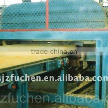 Rock wool board machine