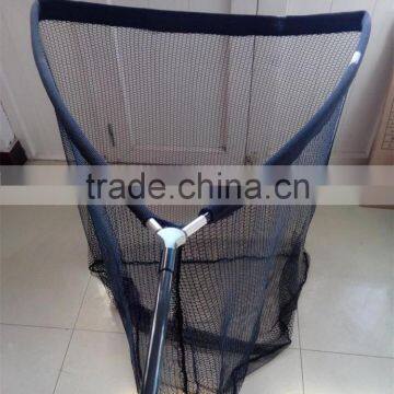 Triangular Brail Folding Fishing Net Landing Nets Aluminum 3 Section Nylon Fishing Net photo-3