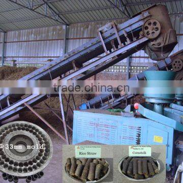 Wood Briquette Press Machine,