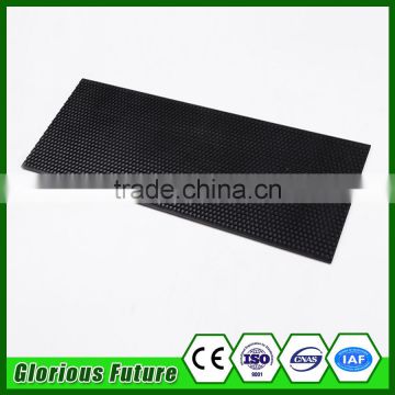 Beekeeping necessary tools black plastic comb foundation sheet in hot sale