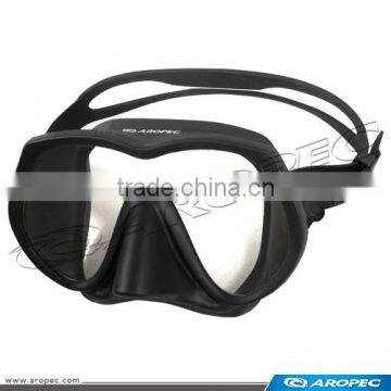 Basalt Single Lens Frameless Silicone Diving Mask