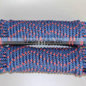 5mm Mixed Color Polyester Braided Rope