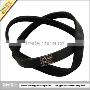 4PK800 poly v ribbed belt for Pride