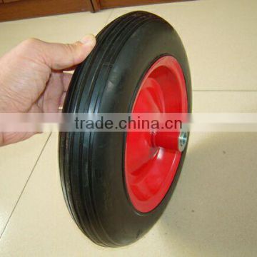 flat free rubber tires and solid wheels3.50-8