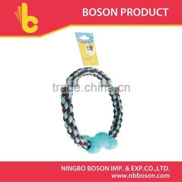 round dog rope toy