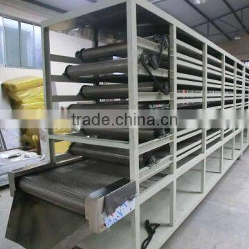 Automatic snack food continuous dryer with CE certificates/vegetable and fruit dryer/peanut dryer