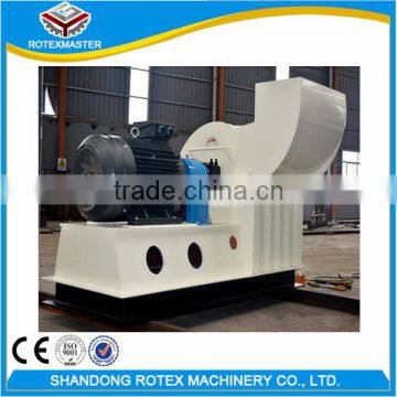 Complete Wood Hammer Mill for Crushing Wood Chips into Sawdust with Cyclone and Bag Dust Collector System