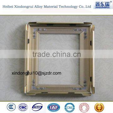 Aluminum frame profile for snap frame