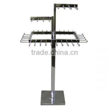 Rotating Metal Floor-standing Belt And Tie Display Stand photo-2