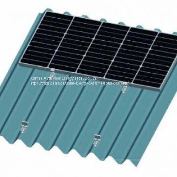 Railless Metal Sheet Mounting System the Most Economical Solution for Trapezoidal Tin Roof photo-4