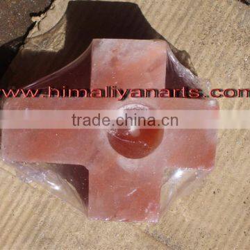 Heart Shape Tea Light Holder/ Rock Salt Tea Light Holder/ Himalayan Salt photo-5