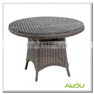 Leisure Dining Table,Leisure Style Rattan Round Garden Dining Table