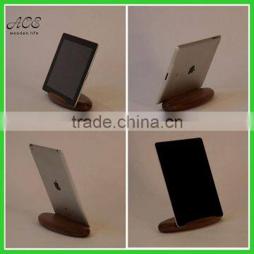 Solid wood IPAD stand Wooden ipad holder