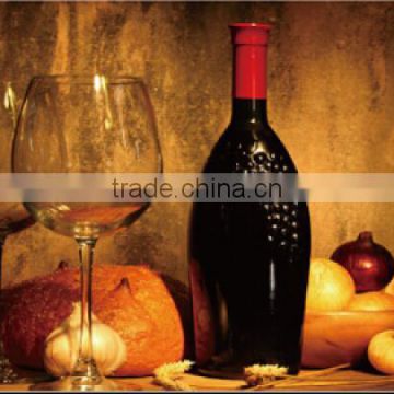 Wine and Fruits 3D Printting PP Washable Placemats