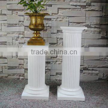 Indoor Roman Decorative Fiberglass Pedestal