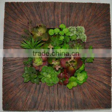 SJ0409028 Mini Artificial Fake Wall/hanging Plant Wall photo-3