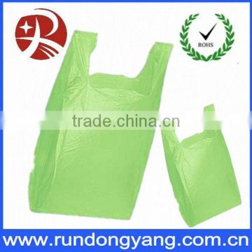 full colour printed plastic t shirt bags for wholesale