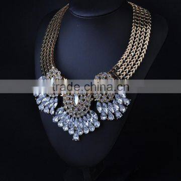 2016 new style women fashion alloy jewelry necklace for laddy