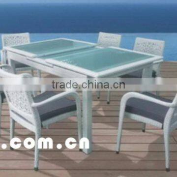 6 Seater Retractable Pool Dining Table photo-2