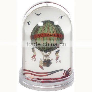 15cm Plastic Photo Frame Custom Acrylic Snow Globe With Picture Frame photo-2