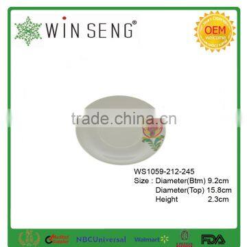 White Porcelain Dinnerware Round Plate for Gift Item photo-2