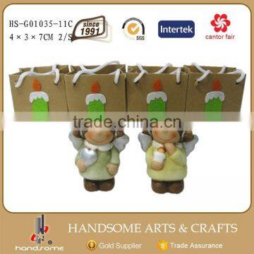 7CM Ceramic Angel Ornaments Christmas Gift Box photo-4