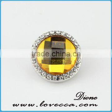 18mm Crystal Snap Button Charm photo-4