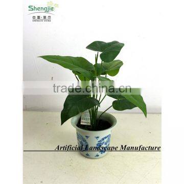 SAS201601 Artificial Green Foliage Plant Bonsai photo-3